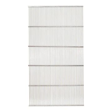 Grille à reine métallique 275x500 mm pour dadant 6 cadres polybois