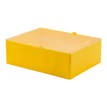 Nourrisseur couvre-cadres c.s plastique alimentaire 2,5 kg avec couvercle