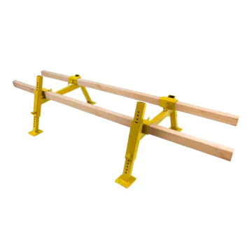 Support de ruche réglable en acier galvanisé peint - stand robuste