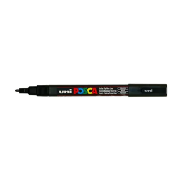 Marqueur posca noir pointe moyenne pour toit de ruche