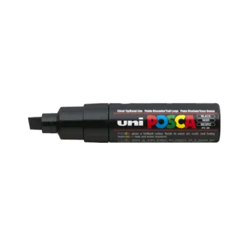 Marqueur posca noir pointe large - marquage ruches et panneaux