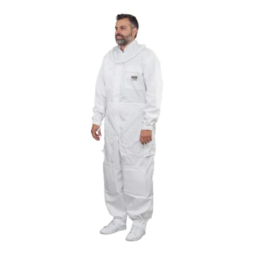 Combinaison Pro en toile forte avec col bourrelet