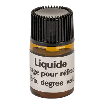 Liquide d'étalonnage pour réfractomètre à miel - sans prisme