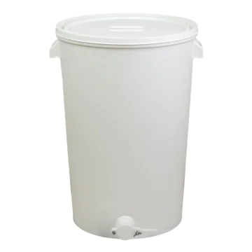 Maturateur miel plastique alimentaire 80 kg avec robinet guillotine