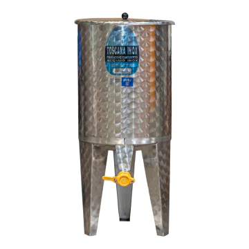 Maturateur à miel inox 60l sur pieds avec évacuation totale - 80 kg