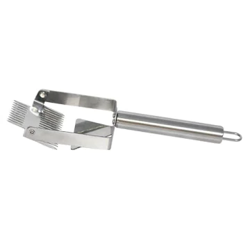 Double herse inox pour désoperculation des cadres