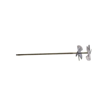 Mélangeur à miel apirekord inox 620mm - double hélice pour miel crémeux