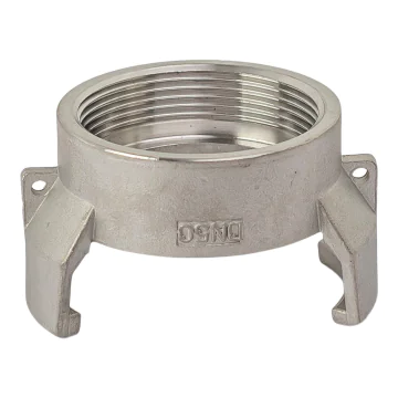 Raccord souche femelle en inox Ø 50x60 mm sans verrou