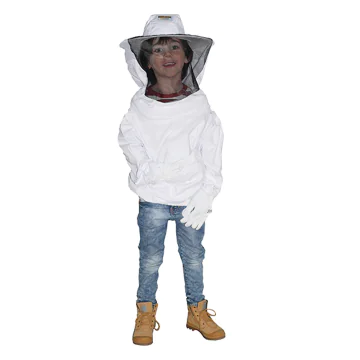 Vareuse apicole pour enfant avec chapeau et gants - toile légère