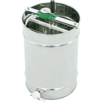 Extracteur manuel simplex 4/2 cadres Dadant, Langstroth, Warré & Voirnot - sans pieds