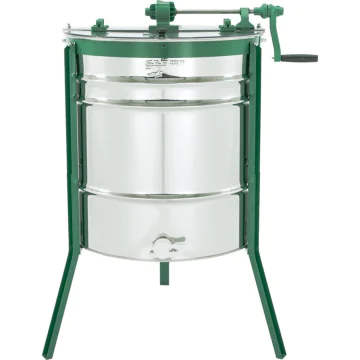 Extracteur de miel manuel radiaire 18 cadres Dadant hausse, 3 Dadant corps, 3 Langstroth, 3 Warré - Super