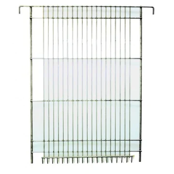 Grille inox pour extracteur 9 cadres de hausse Dadant Quarti