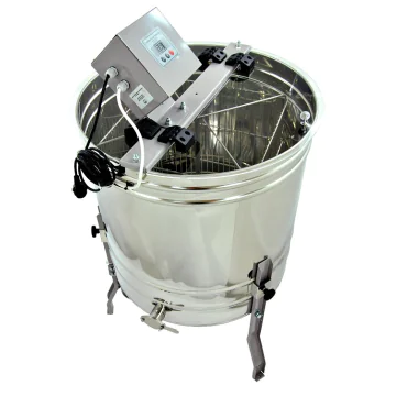 Extracteur tangentiel électrique optima, cage réversible 4/8 cadres dadant