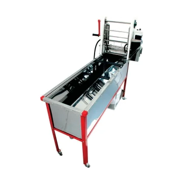 Machine à désoperculer manuelle déso pratic langstroth avec lames chauffantes