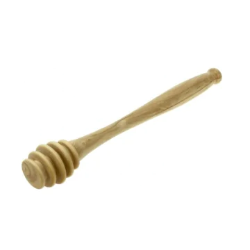 Cuillère à miel en bois de buis - 16 cm - tête dévissable