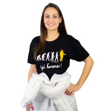 Tee-shirt noir api forever unisexe