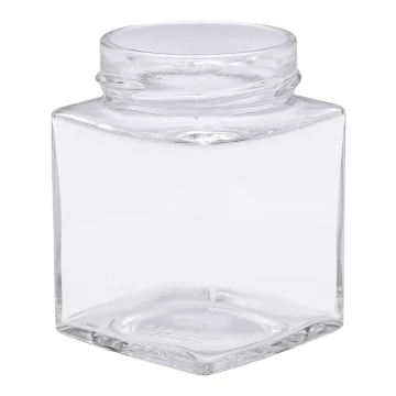 Palette de 1904 pots en verre carrés 314ml to66 pour miel