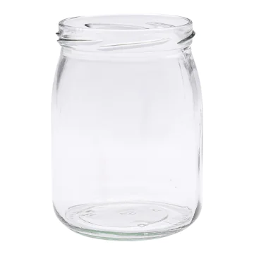 Pot en verre cylindrique 750g (580ml) TO82