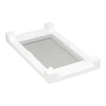 Toit polystyrène pour ruchette Dadant 6 cadres 275x495x50 mm