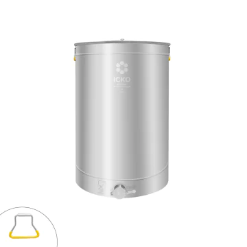 Maturateur miel inox ICKO 100 kg évacuation totale fond soudé