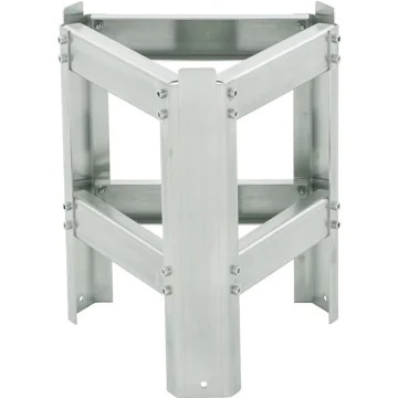Support en acier pour maturateur saf fond plat 50 kg - ergonomie apiculteur