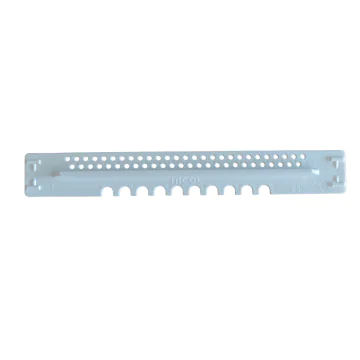 Porte d'entrée nicot 8,5 mm pour ruchette 6 cadres - plastique blanc réversible
