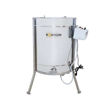 Extracteur à miel électrique radiaire 6 cadres Dadant hausse Königin - 250W réversible