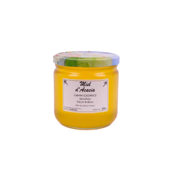 Miel d'acacia français - pot 500g - goût doux et texture fluide