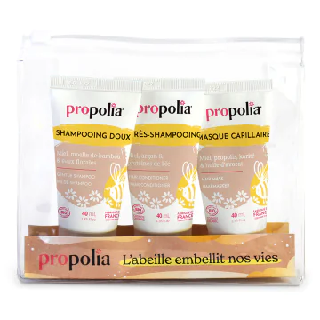 Trousse "Trio soin des cheveux" Bio
