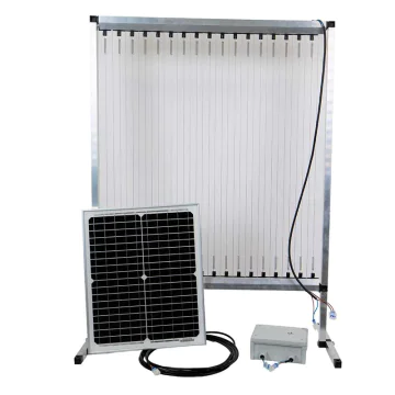 Harpe électrique pour frelon asiatique avec panneau solaire - Apitronica