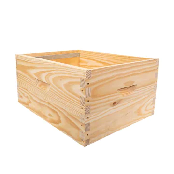 Corps à tenons Langstroth 10 cadres bandes lisses – 410 mm