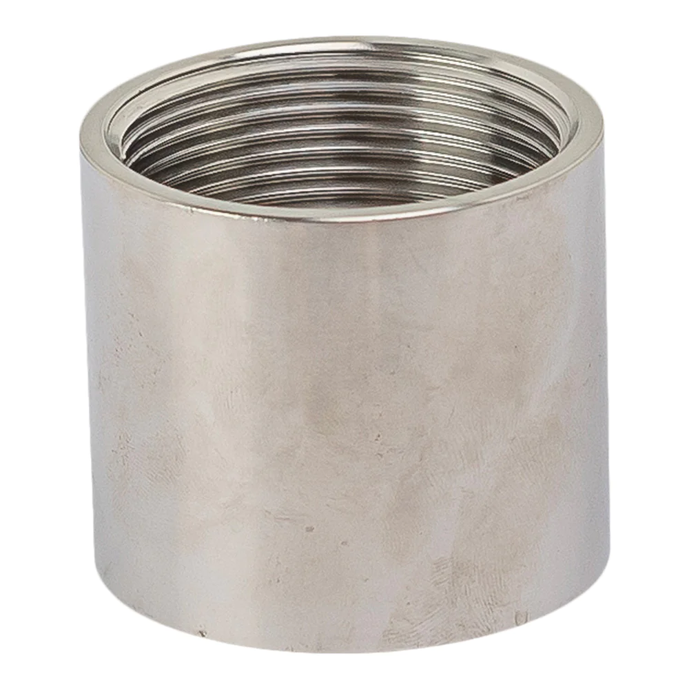 Raccord manchon inox femelle-femelle Ø 40x49 mm