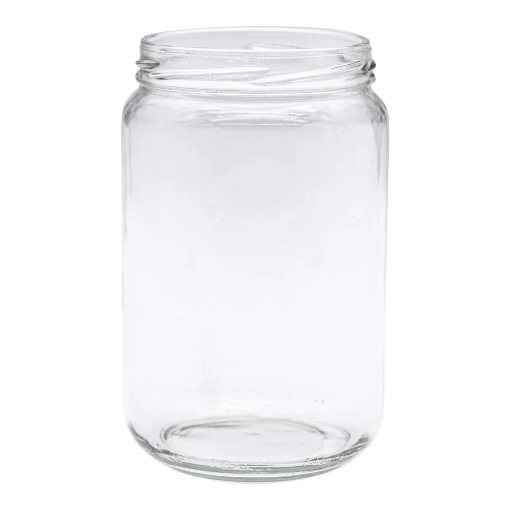 Pack de 10 - Pots en verre cylindrique standard 1 kg (750 ml) TO82