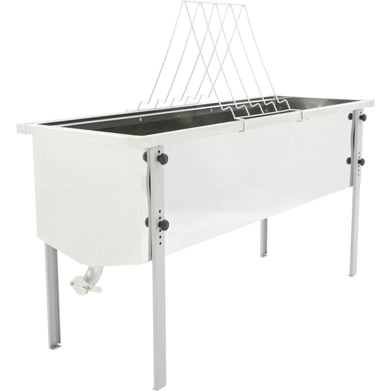 Bac désoperculateur inox multifonction 1500mm cadres Dadant