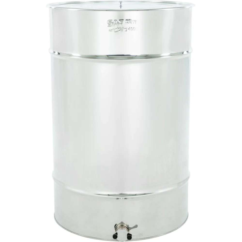 Maturateur miel inox professionnel 400 kg fond plat