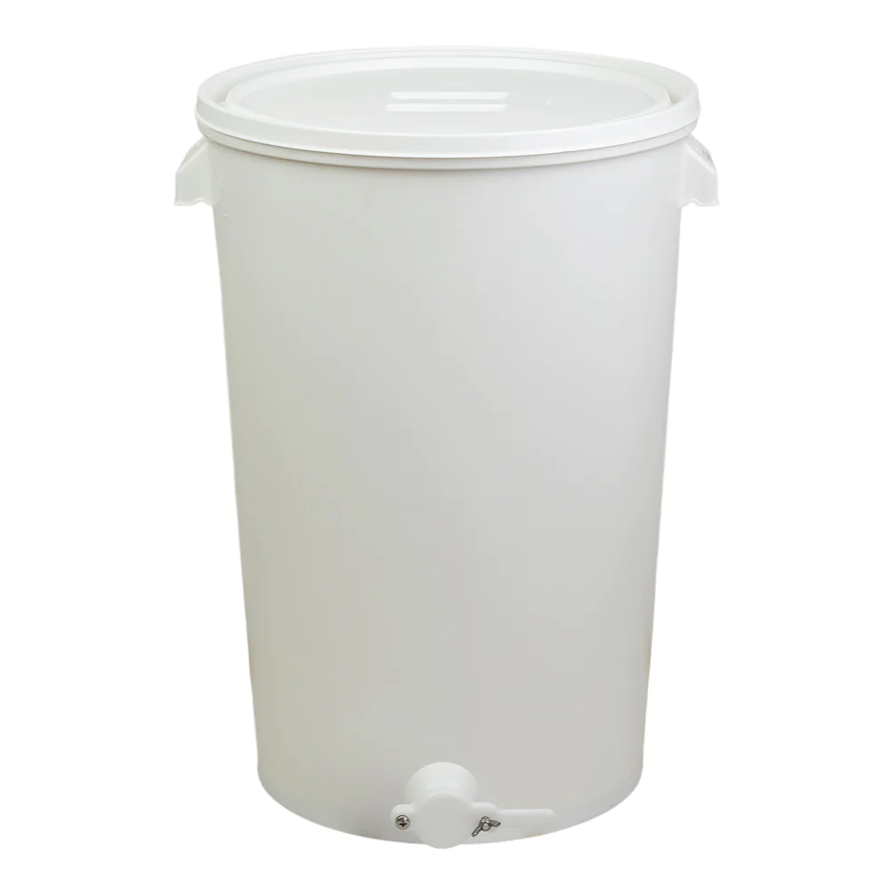 Maturateur miel plastique alimentaire 80 kg avec robinet guillotine