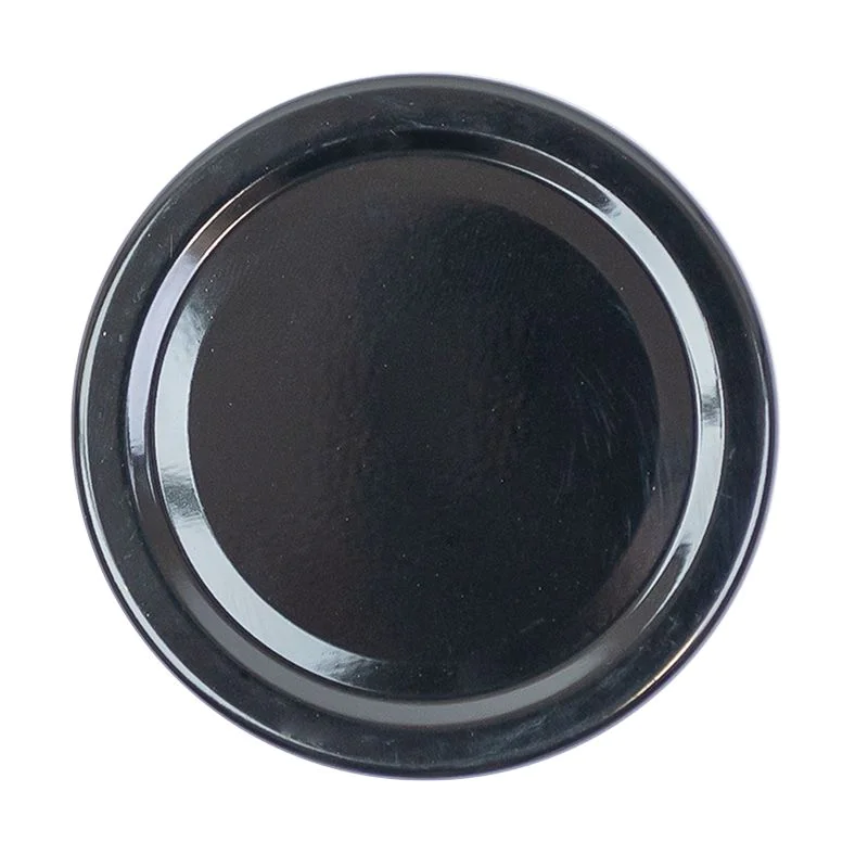 Capsules métalliques pasteurisables TO48 - noire - carton de 2700