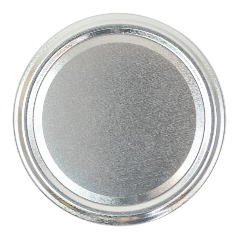 Capsules métalliques argentées TO82 pasteurisables - lot de 750