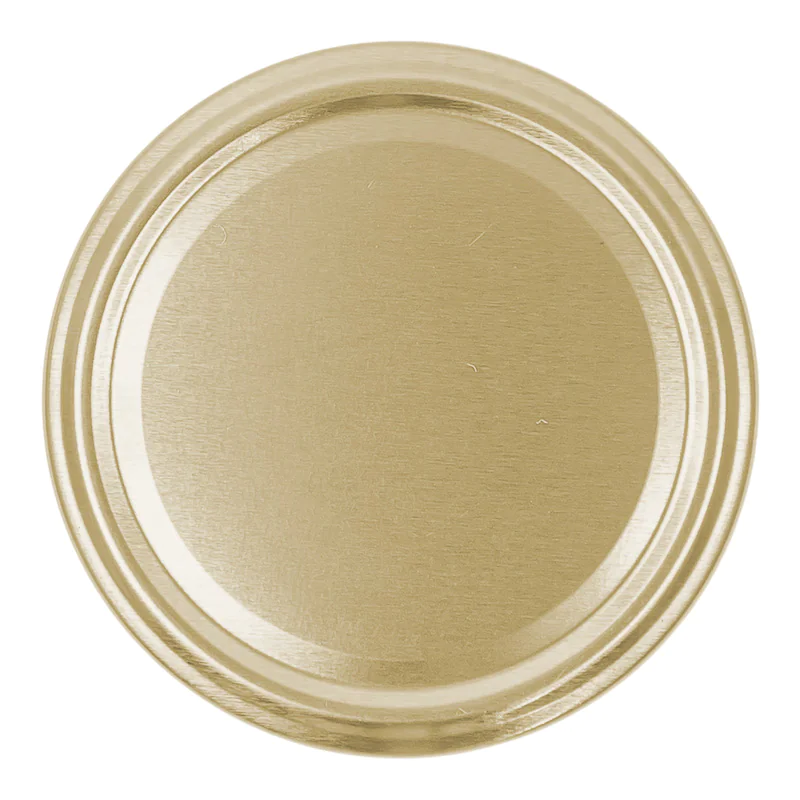 Capsules métalliques pasteurisables TO82 - or - carton de 750