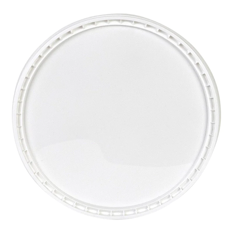 Couvercle plastique blanc pour seau plastique 20kg