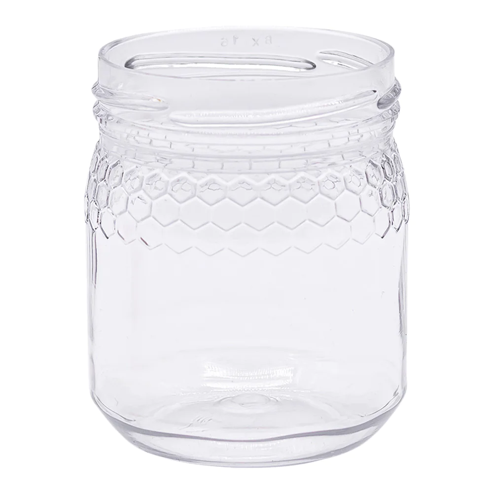 Pack de 20 - Pots en plastique PET alvéoles 250 g TO63