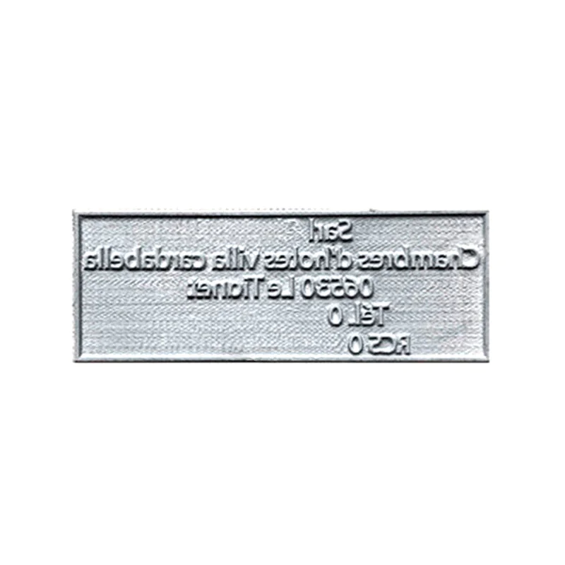 Empreinte silicone personnalisée pour tampon apicole