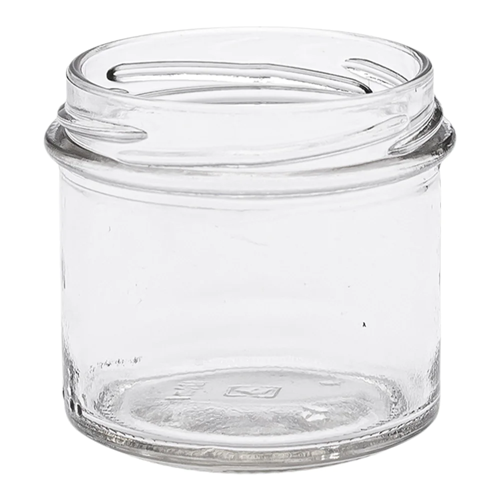 Pot en verre avec collerette 130 ml - TO63