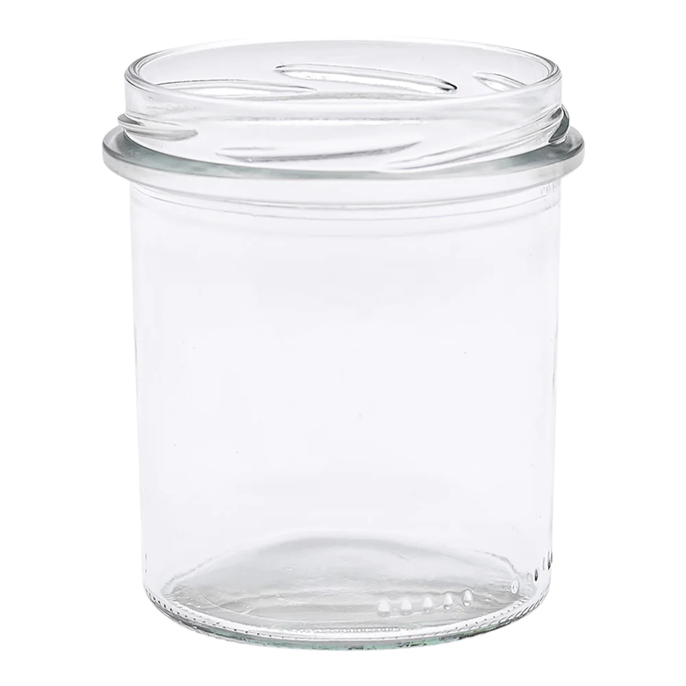 Pot en verre avec collerette 350 ml - TO82