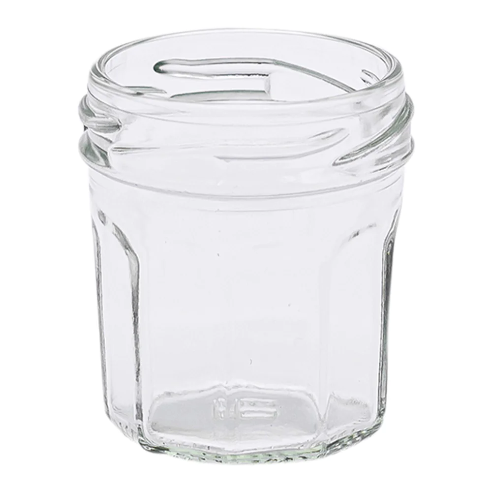 Pot en verre à facettes vintage 50g (44ml) to48 pour miel et confitures