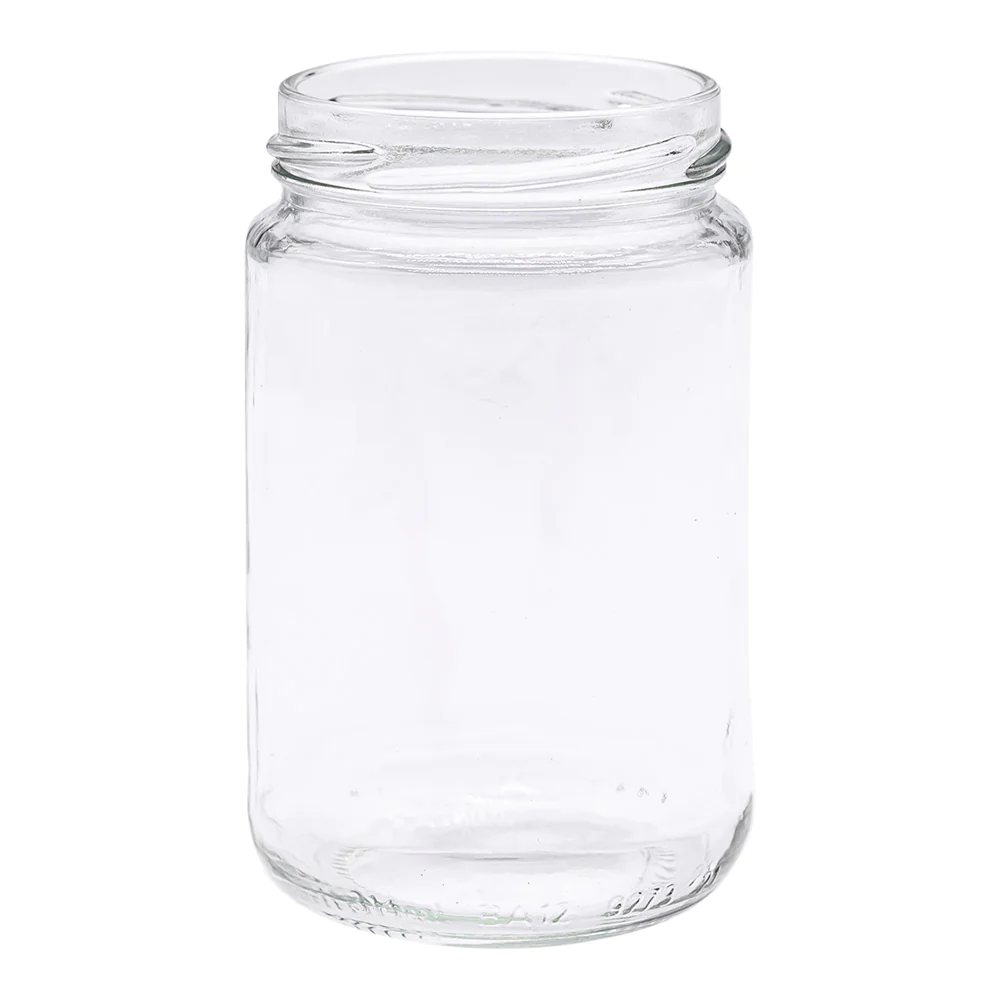Pot en verre cylindrique 400g - 314ml - TO63