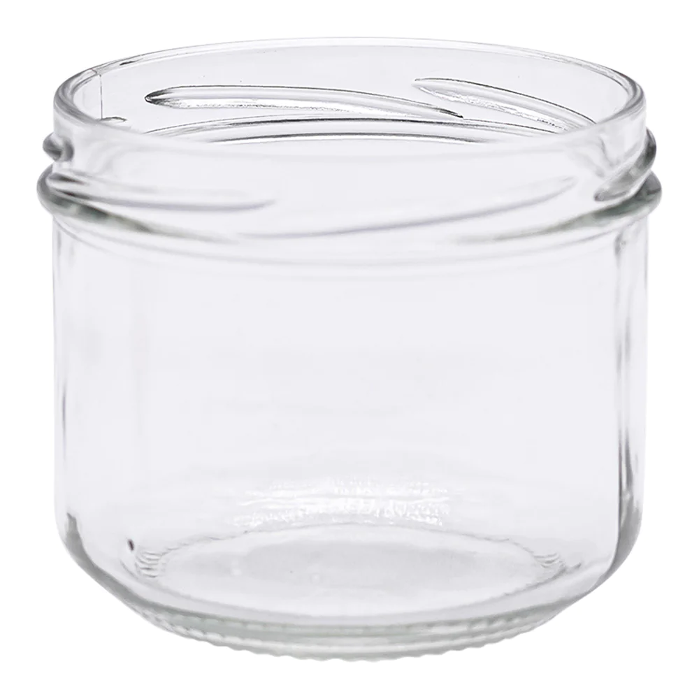 Pot en verre verrine 262 ml avec fermeture to82 pour miel et conserves