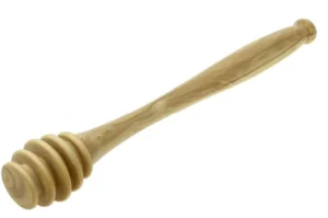 Cuillère à miel en bois de buis - 16 cm - tête dévissable