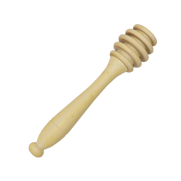 Cuillère à miel en bois de buis - 11 cm - tête dévissable