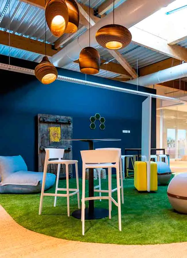 Espace de détente et de convivialité chez ICKO